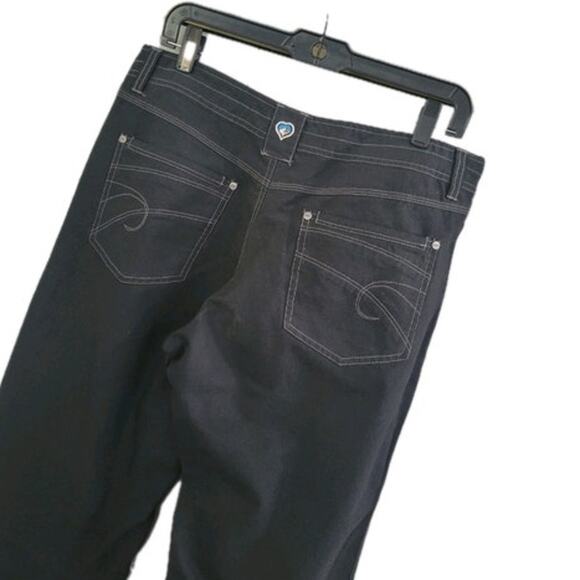 Kuhl Women's Performance Pants Size 12 Navy Blue Outdoors‎ Hiking Casual - Picture 5 of 12